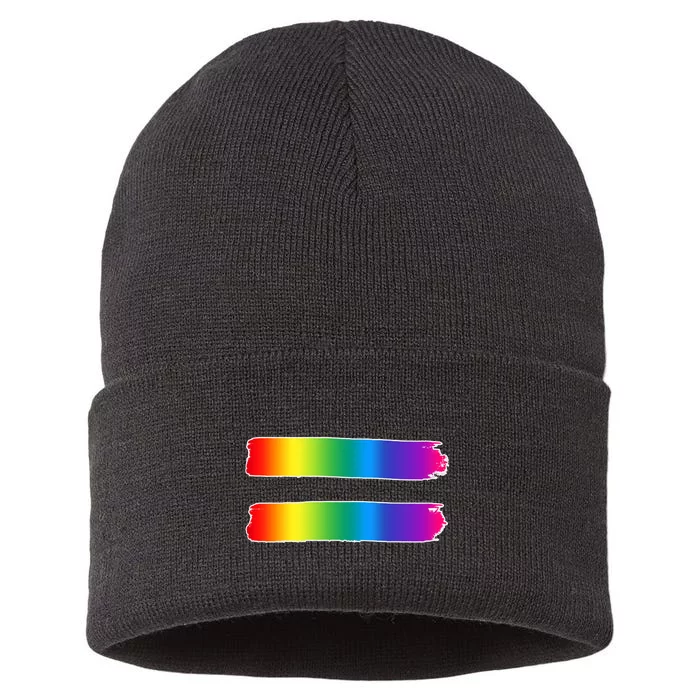 Equality LGBT Pride Awareness Sustainable Knit Beanie