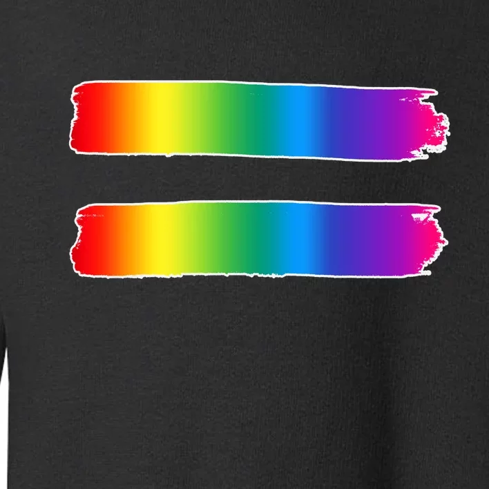 Equality LGBT Pride Awareness Toddler Sweatshirt