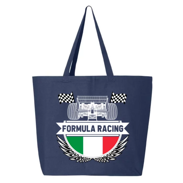 Emilia Romagna Auto Race Italy Flag Formula Racing Car Fan Cool Gift 25L Jumbo Tote