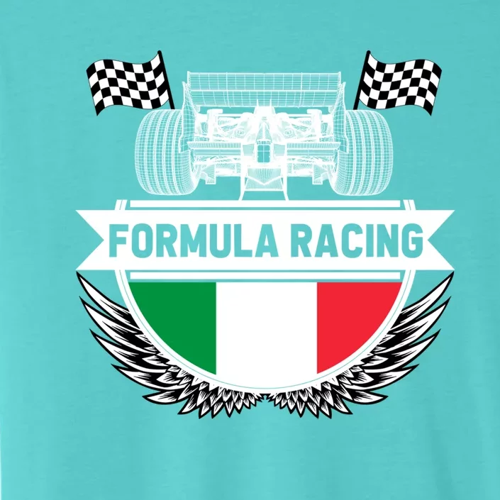 Emilia Romagna Auto Race Italy Flag Formula Racing Car Fan Cool Gift ChromaSoft Performance T-Shirt