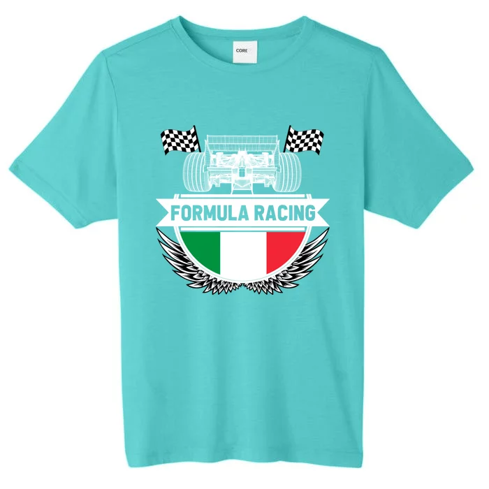 Emilia Romagna Auto Race Italy Flag Formula Racing Car Fan Cool Gift ChromaSoft Performance T-Shirt