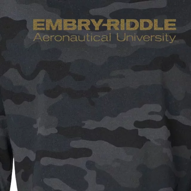 Embry Riddle Aeronautical Worldwide Eagles Cropped Pullover Crew