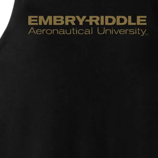 Embry Riddle Aeronautical Worldwide Eagles Ladies Tri-Blend Wicking Tank