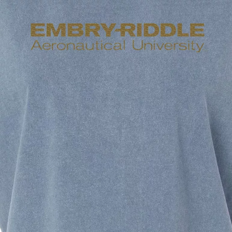 Embry Riddle Aeronautical Worldwide Eagles Garment-Dyed Women's Muscle Tee