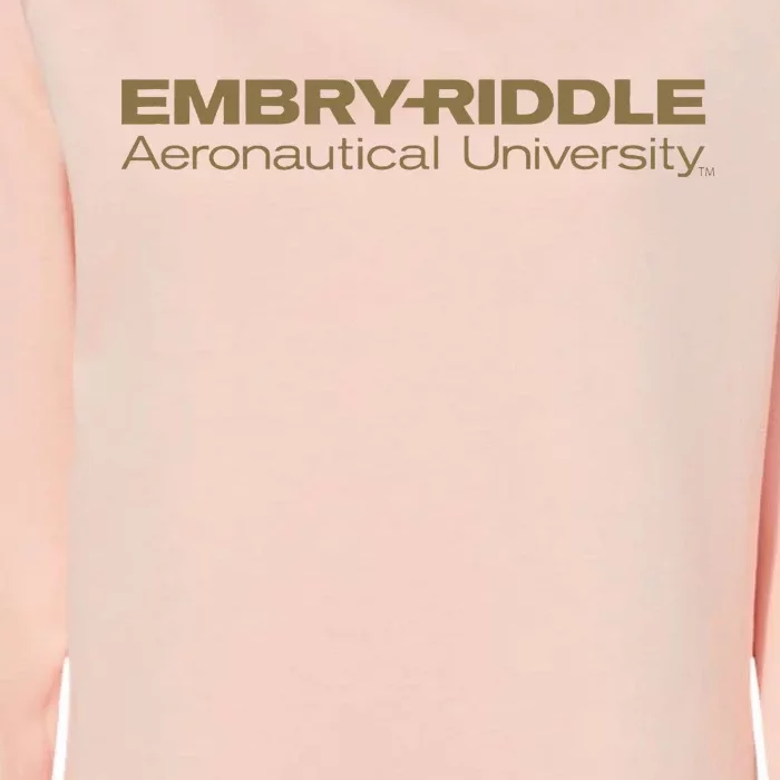 Embry Riddle Aeronautical Worldwide Eagles Womens California Wash Sweatshirt