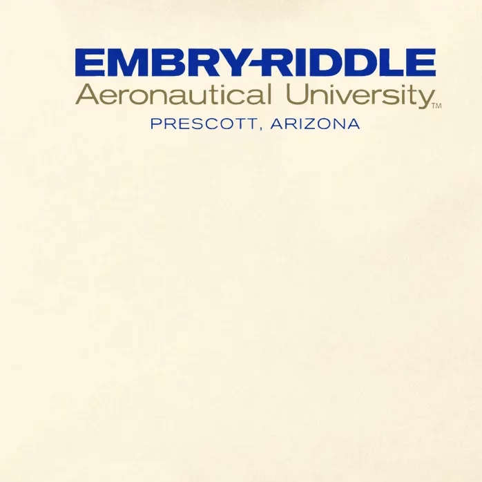 Embry Riddle Aeronautical Prescott Eagles Zip Tote Bag