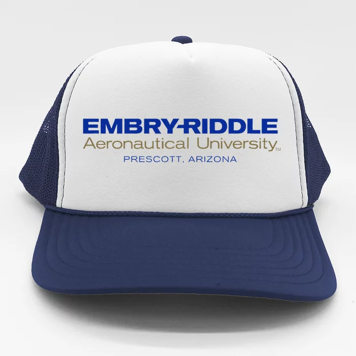 Embry Riddle Aeronautical Prescott Eagles Trucker Hat