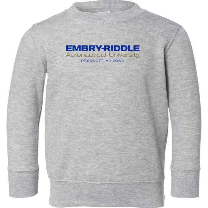 Embry Riddle Aeronautical Prescott Eagles Toddler Sweatshirt