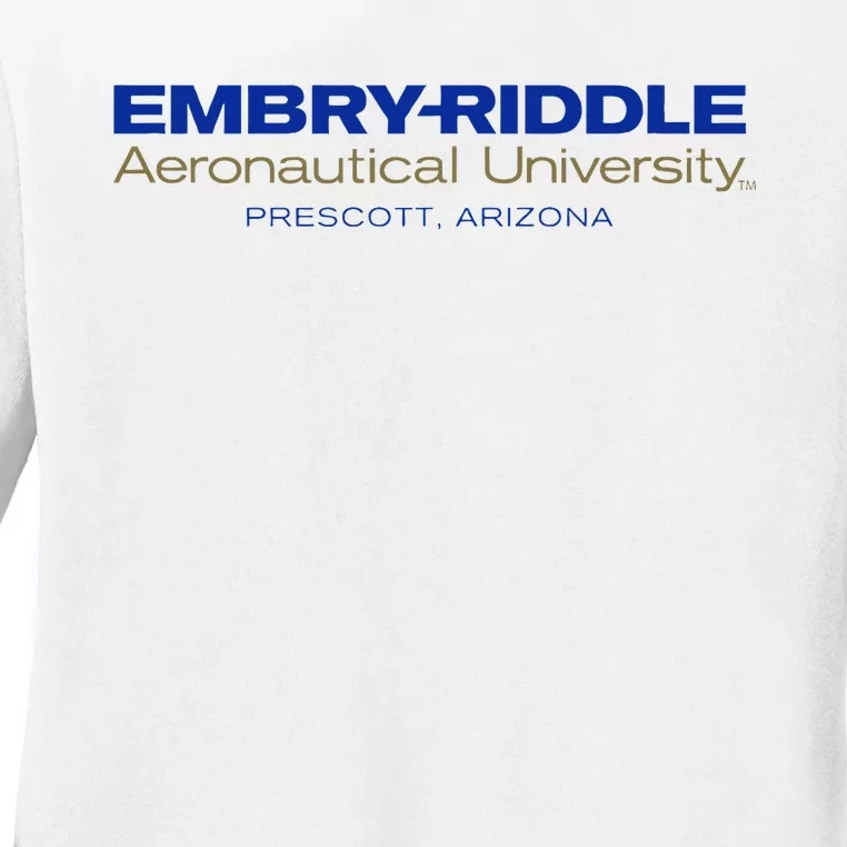 Embry Riddle Aeronautical Prescott Eagles Ladies Long Sleeve Shirt