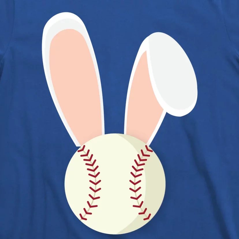 Easter Rabbit Bunny Ears Baseball Sports Holiday Gift T-Shirt