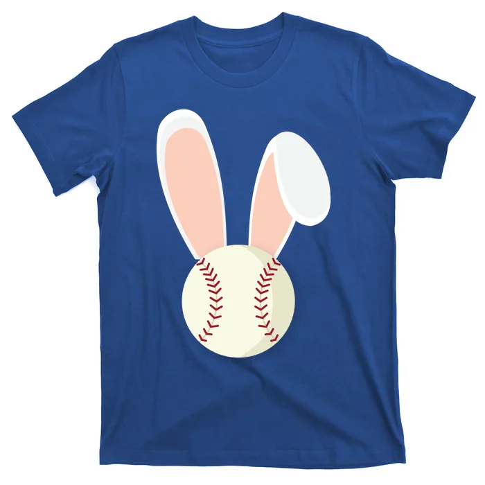 Easter Rabbit Bunny Ears Baseball Sports Holiday Gift T-Shirt