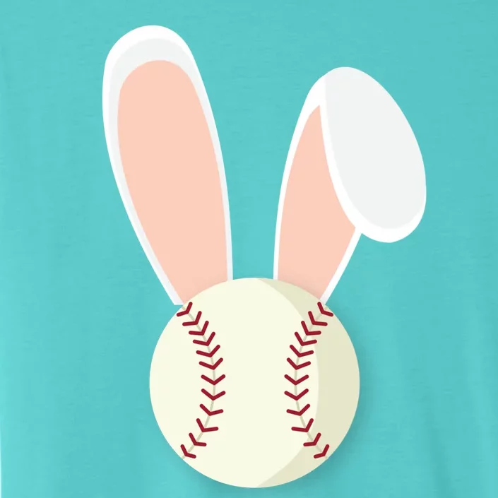 Easter Rabbit Bunny Ears Baseball Sports Holiday Gift ChromaSoft Performance T-Shirt