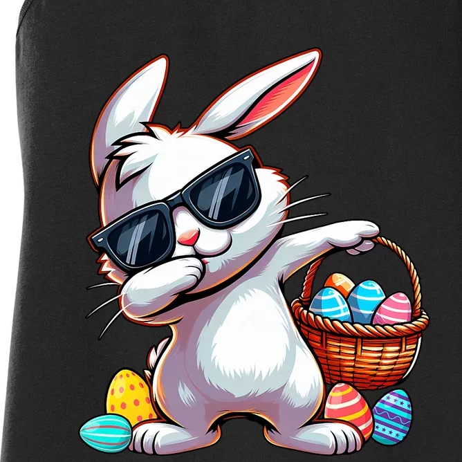 Easter Rabbit Bunny Egg Hunting Women's Racerback Tank