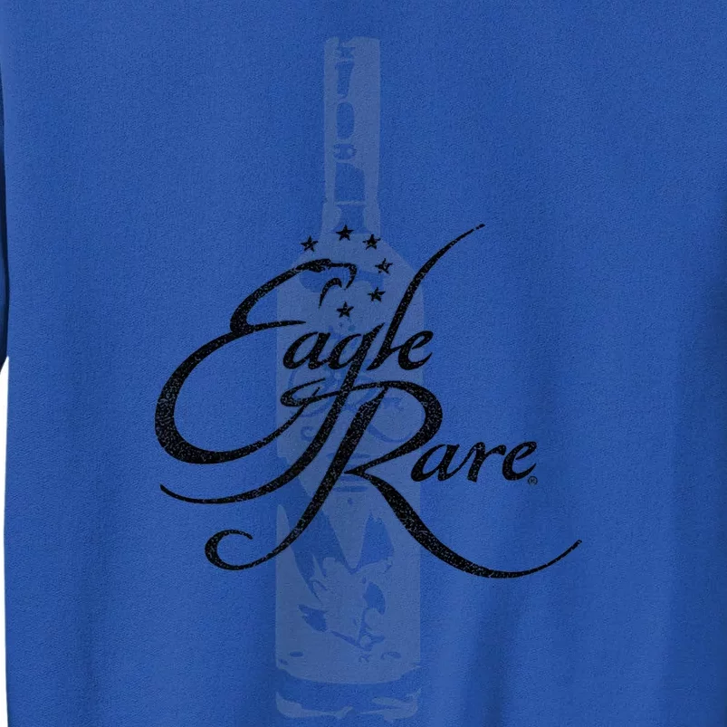 Eagle Rare Bourbon And Bottle Distressed Tall Sweatshirt