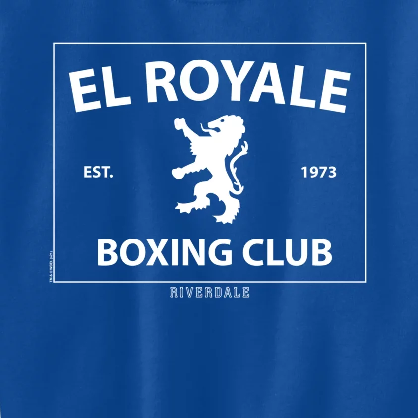 El Royale Boxing Club Gift Kids Sweatshirt