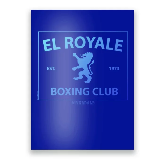 El Royale Boxing Club Gift Poster