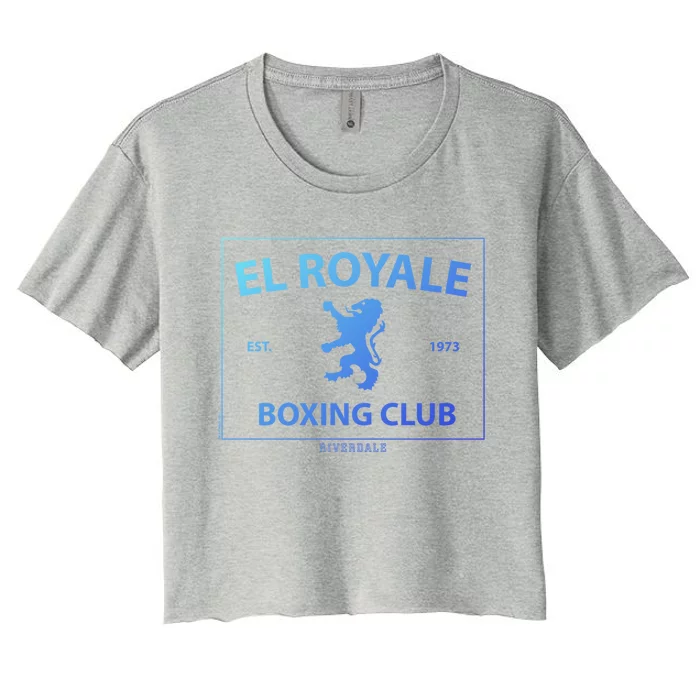 El Royale Boxing Club Gift Women's Crop Top Tee