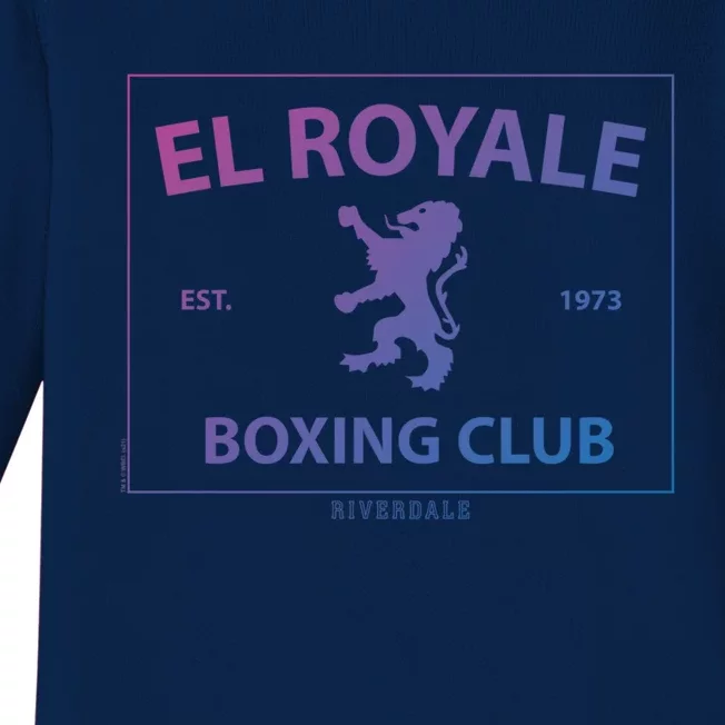 El Royale Boxing Club Gift Baby Long Sleeve Bodysuit