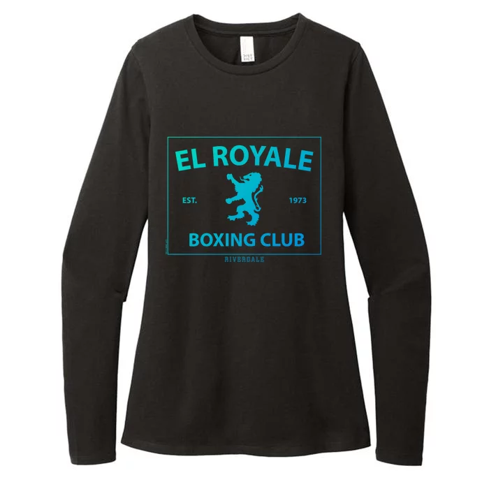 El Royale Boxing Club Gift Womens CVC Long Sleeve Shirt