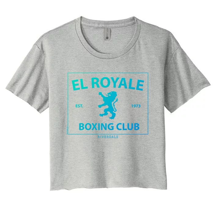 El Royale Boxing Club Gift Women's Crop Top Tee