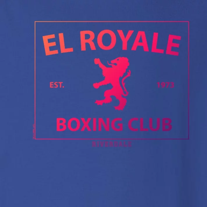 El Royale Boxing Club Gift Toddler Long Sleeve Shirt