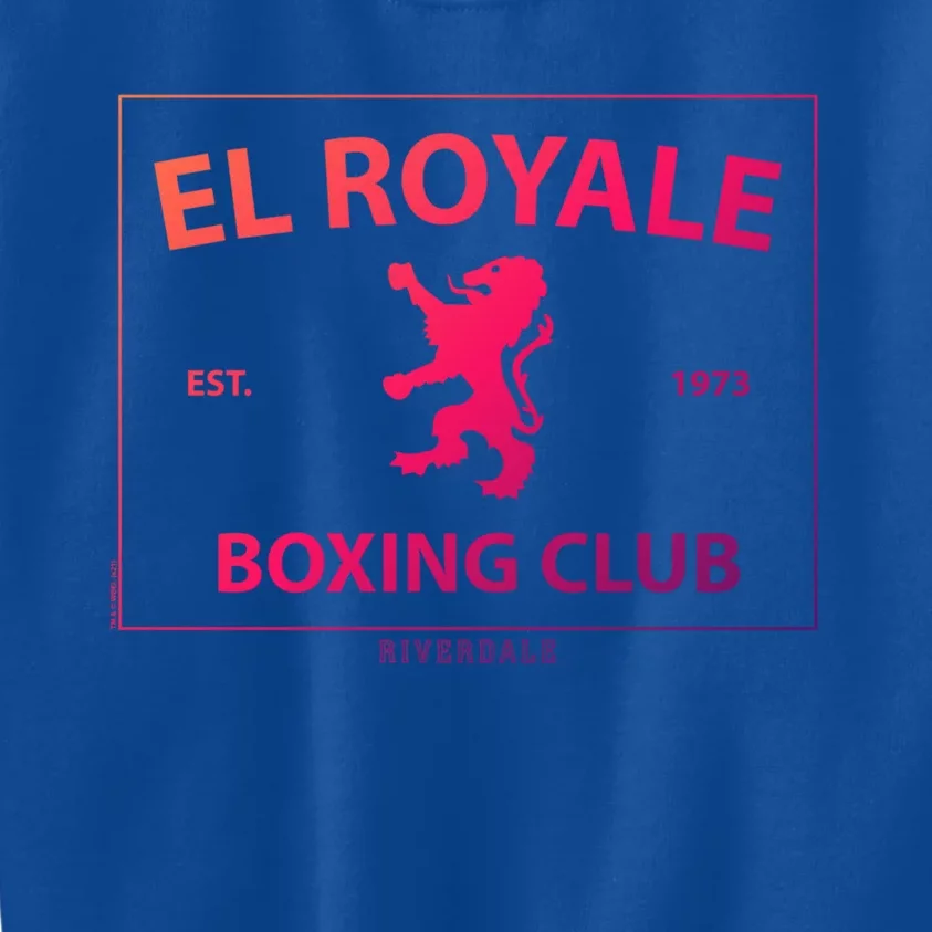 El Royale Boxing Club Gift Kids Sweatshirt