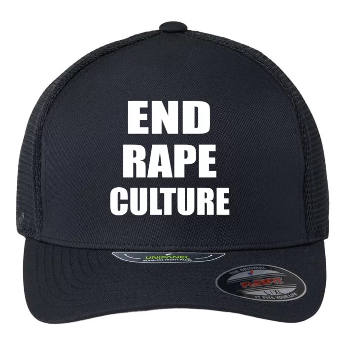 End Rape Culture Flexfit Unipanel Trucker Cap