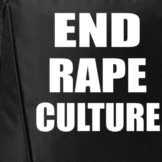 End Rape Culture City Backpack