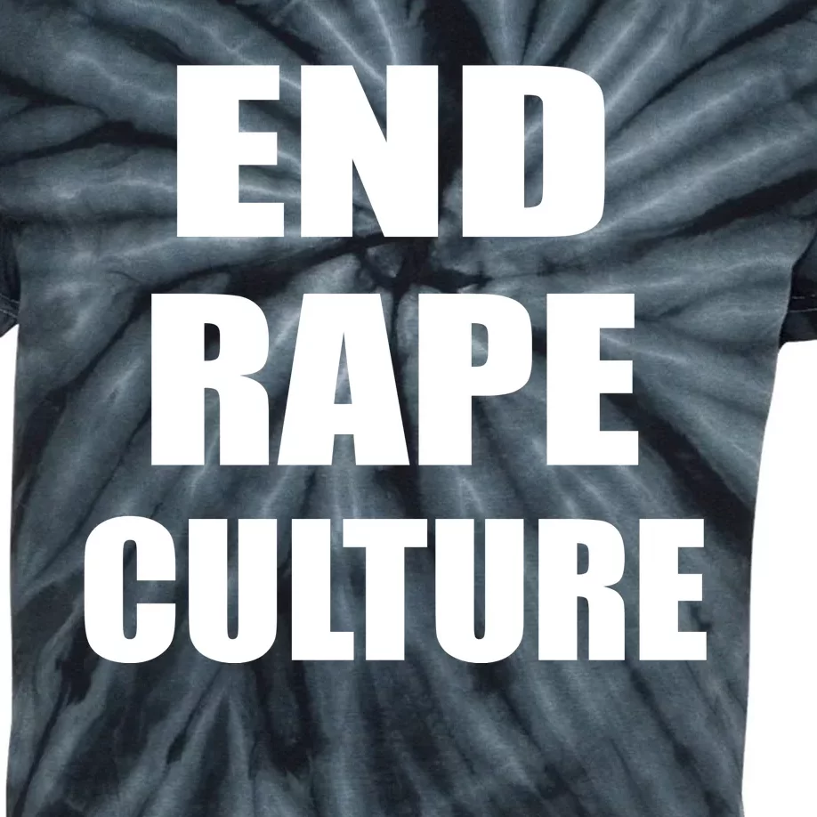 End Rape Culture Kids Tie-Dye T-Shirt