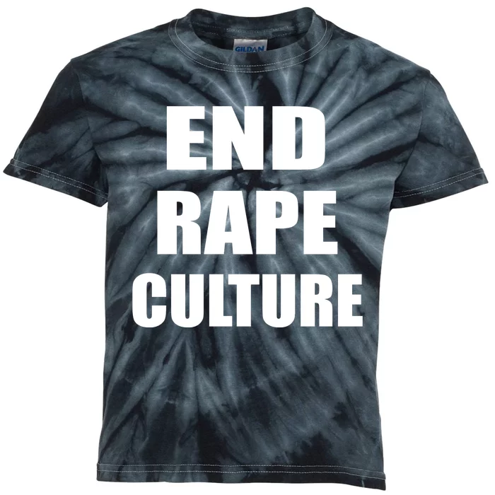 End Rape Culture Kids Tie-Dye T-Shirt