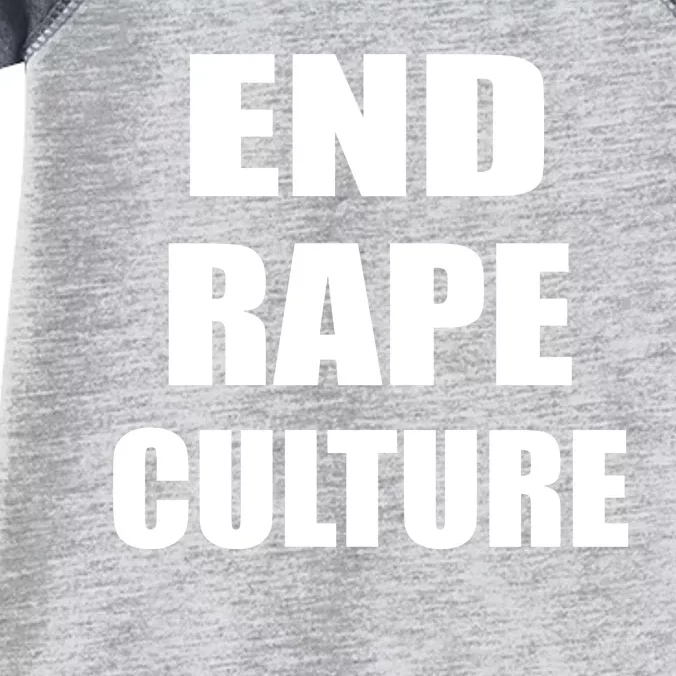 End Rape Culture Infant Baby Jersey Bodysuit