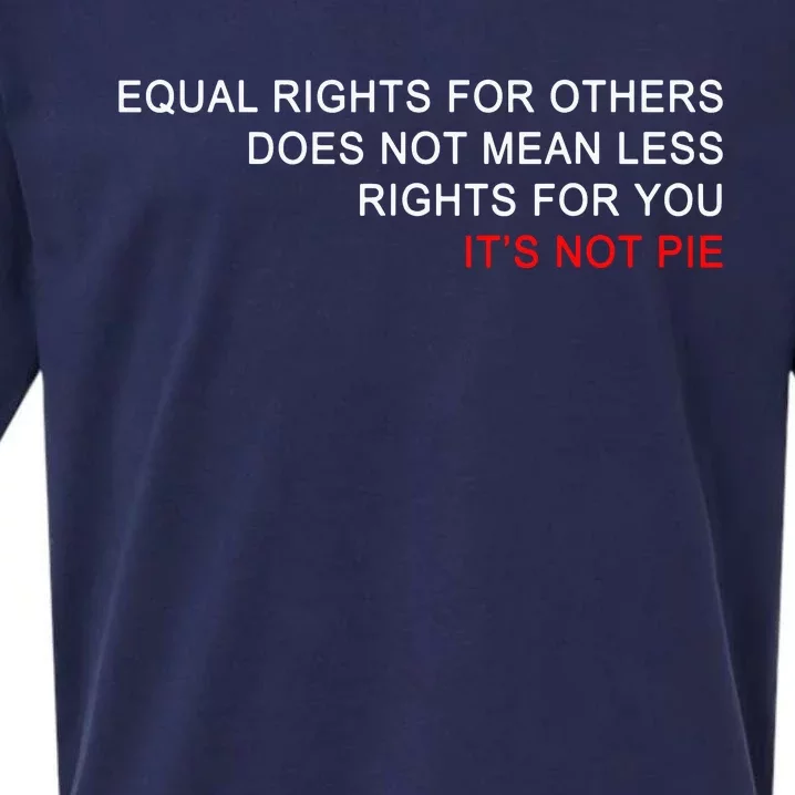 Equal Rights Does Not Mean Less Rights For You Sueded Cloud Jersey T-Shirt