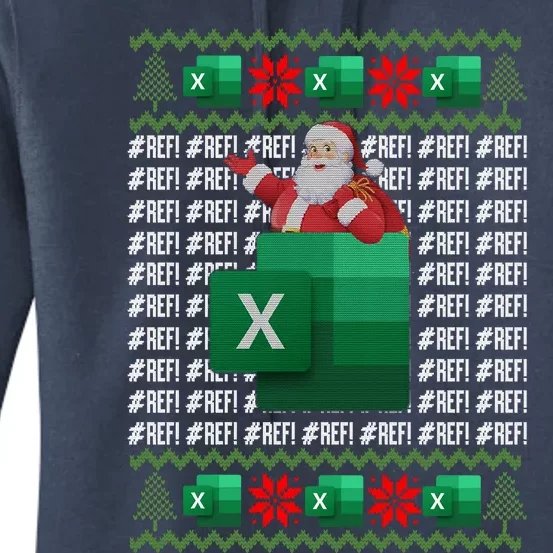 Excel REF Error Spreadsheet,CPA Accountant Christmas Sweater Women's Pullover Hoodie