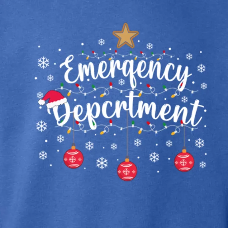 Emergency Room Emergency Departt Squad Er Nurse Christmas Gift Toddler Hoodie