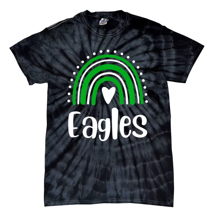 Eagles Rainbow Tie-Dye T-Shirt