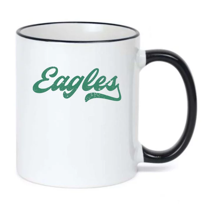 Eagles Retro Black Color Changing Mug