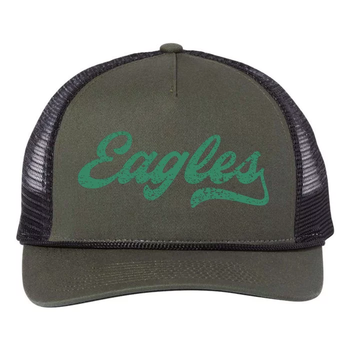 Eagles Retro Retro Rope Trucker Hat Cap