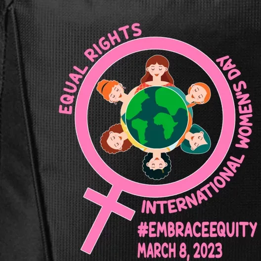 Equa Rights Embrace Equity: International 'S Day Gift City Backpack