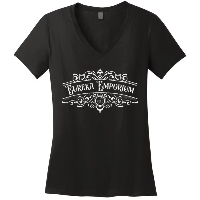 Eurekaemporium Represent! Women's V-Neck T-Shirt