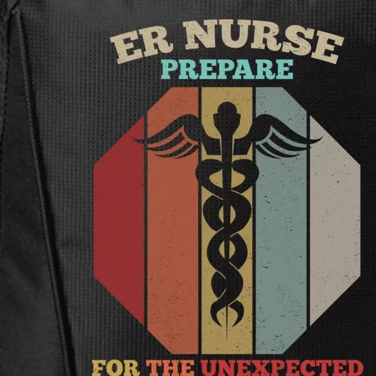 Emergency Room Er Nurse Gift City Backpack