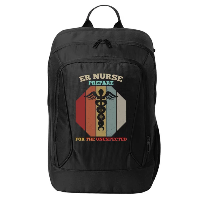 Emergency Room Er Nurse Gift City Backpack