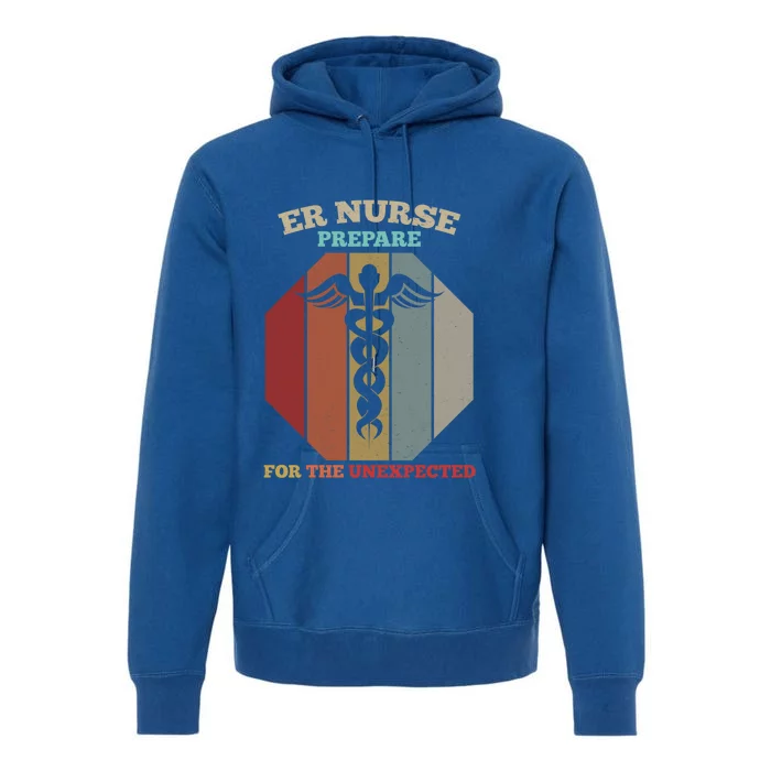 Emergency Room Er Nurse Gift Premium Hoodie