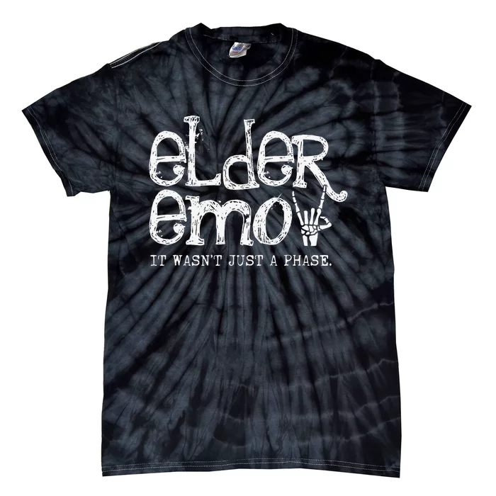 Emo Rock Elder Emo y2k 2000s Emo Ska Pop Punk Band Music Tie-Dye T-Shirt