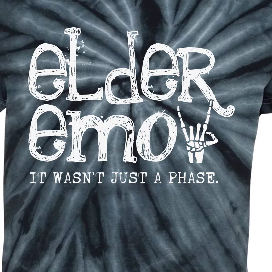 Emo Rock Elder Emo y2k 2000s Emo Ska Pop Punk Band Music Kids Tie-Dye T-Shirt