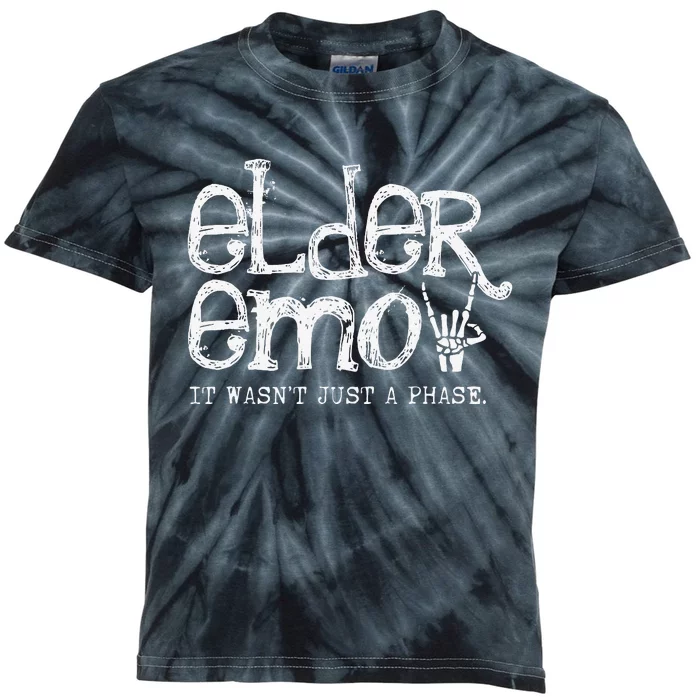 Emo Rock Elder Emo y2k 2000s Emo Ska Pop Punk Band Music Kids Tie-Dye T-Shirt