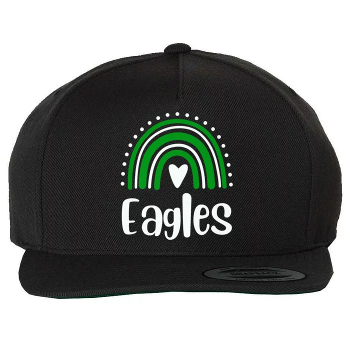 Eagles Rainbow Wool Snapback Cap