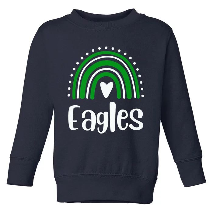 Eagles Rainbow Toddler Sweatshirt