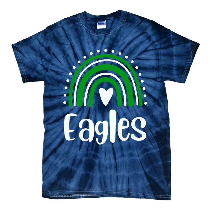 Eagles Rainbow Tie-Dye T-Shirt