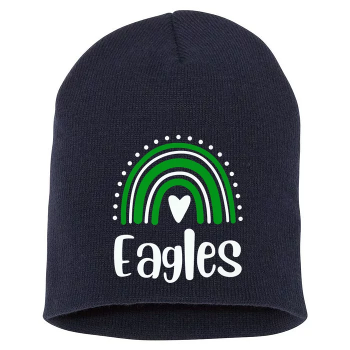 Eagles Rainbow Short Acrylic Beanie