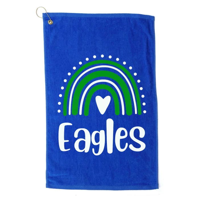 Eagles Rainbow Platinum Collection Golf Towel